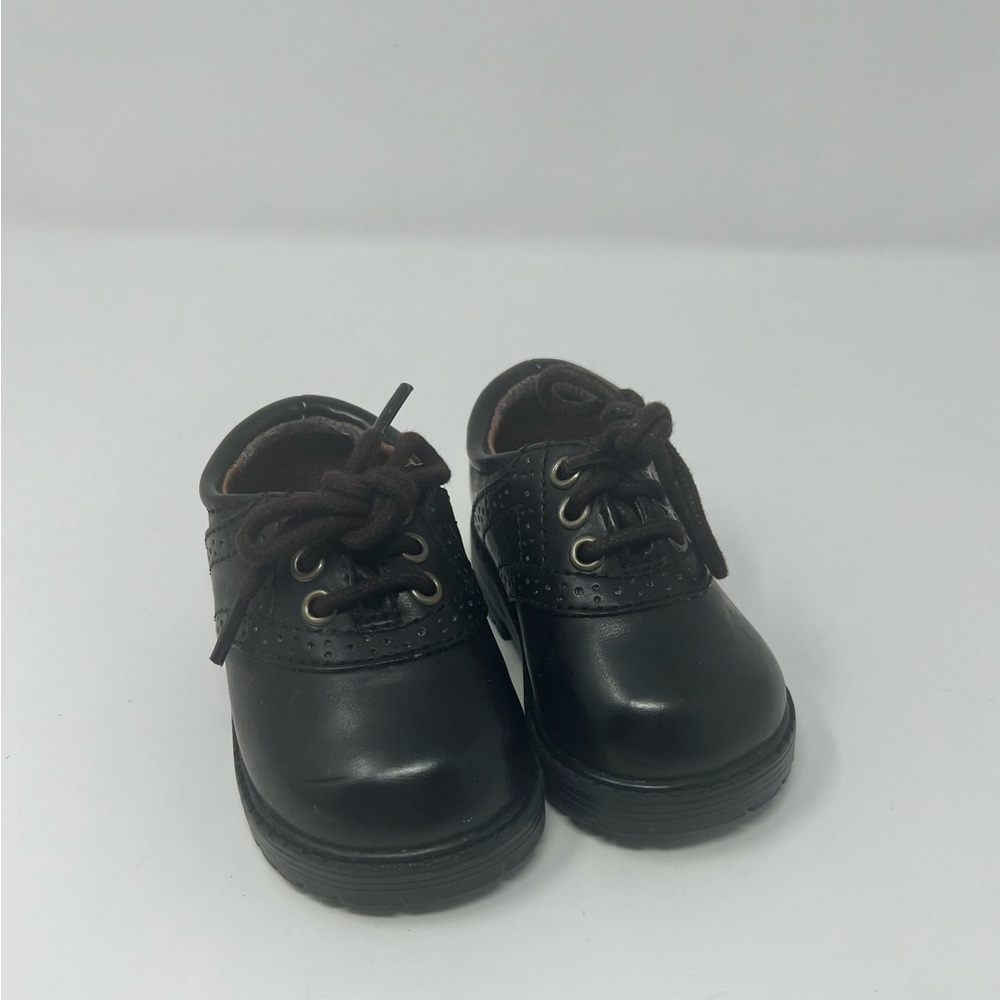 Vintage McKids Shoes Brown 3W Tie Up Adorable Oxford Loafer  Style